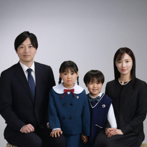 受験用家族写真